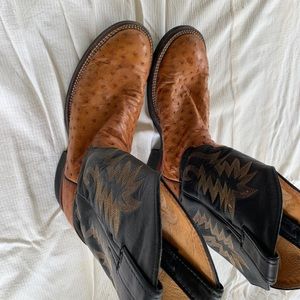 Nice! Ostrich Skin Boots 9D